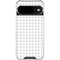 White Grid Google Pixel 10 Clear Case